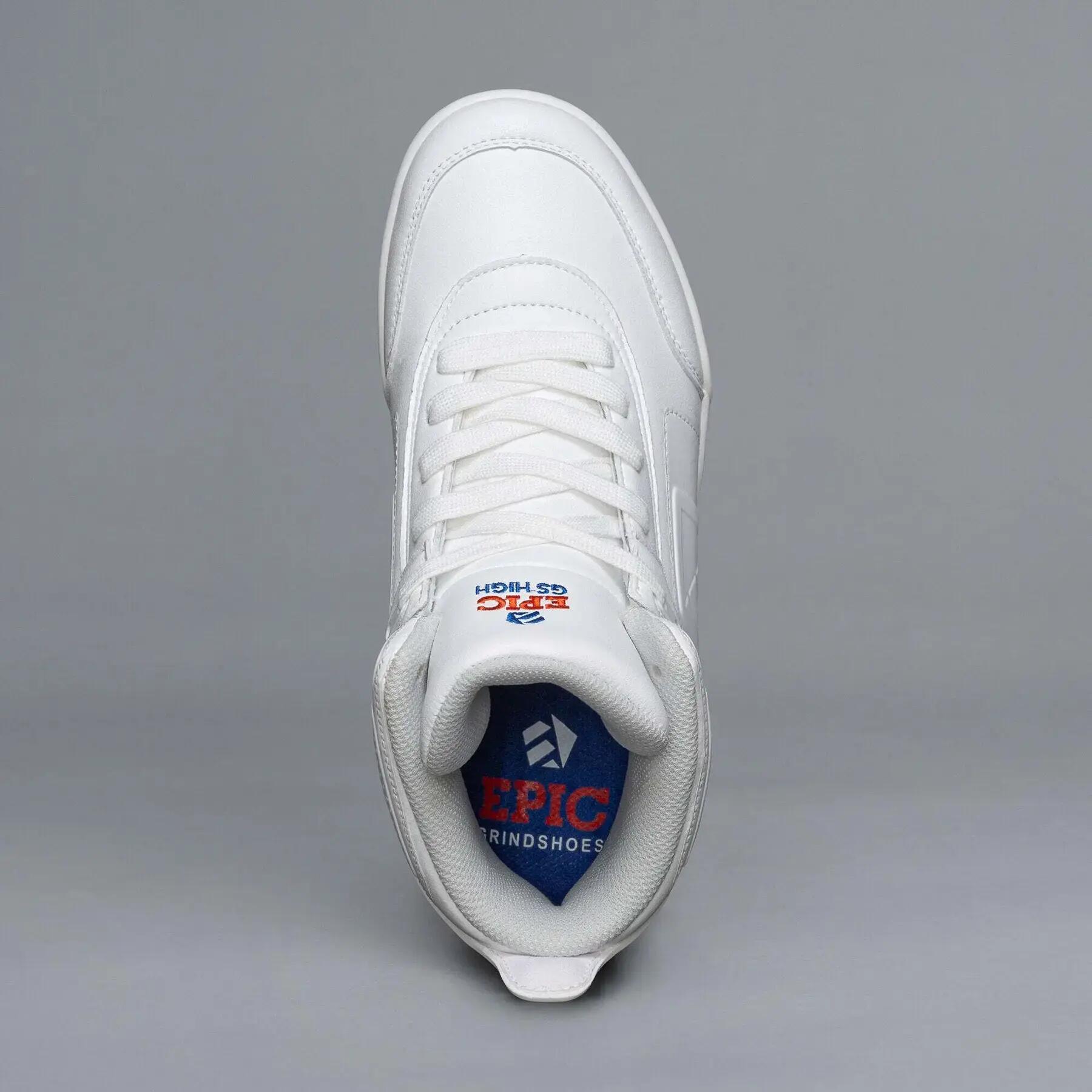Sapatilhas de skate Epic Brands Clean White 5/5