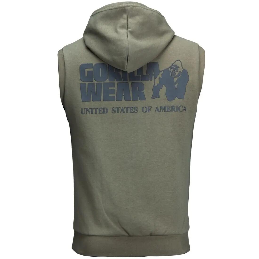 Hooded sweatshirt met rits Gorilla Wear Springfield 5/7