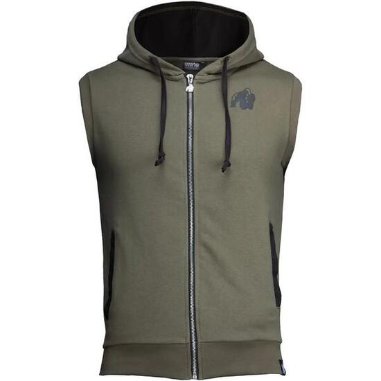 Hooded sweatshirt met rits Gorilla Wear Springfield