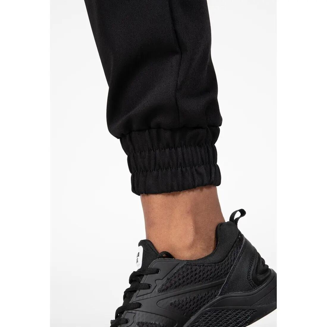 Pantalón Chándal Fitness Largo Poliéster Mujer GORILLA WEAR Pasedena Negro 6/6
