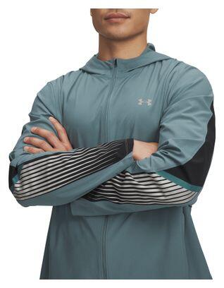 Férfi kabát Under Armour UA Velociti Storm Hooded Jkt-BLU 3/3