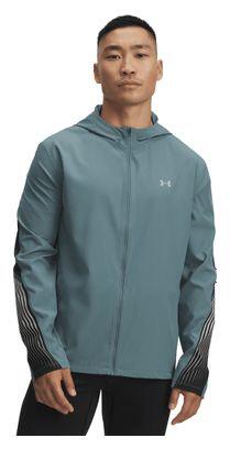 Férfi kabát Under Armour UA Velociti Storm Hooded Jkt-BLU 1/3