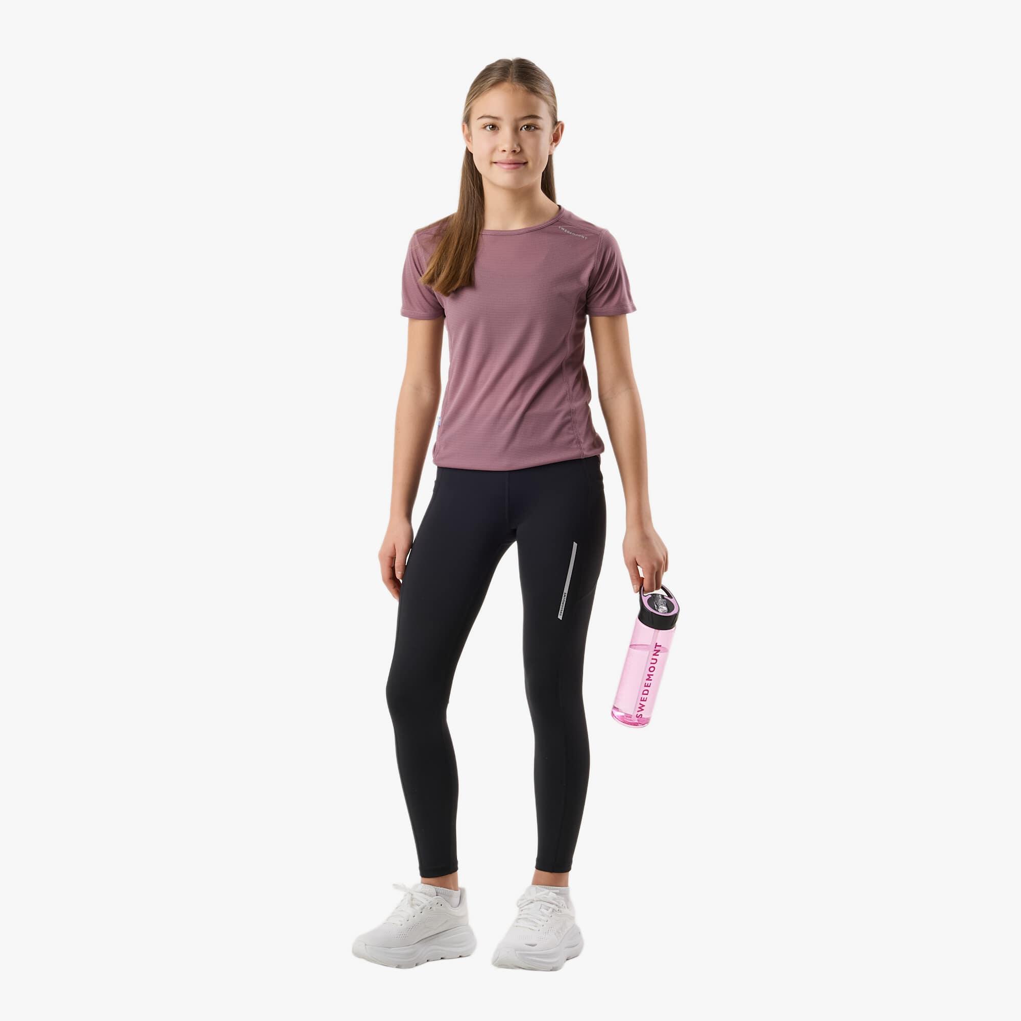 Collants d'entraînement enfants Core Pocket respirants séchage rapide long 3/6