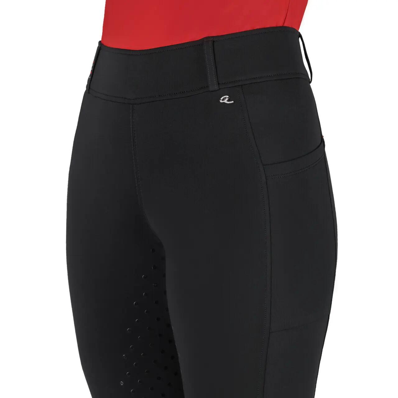 Legging équitation full grip QHP Oakleigh 5/7