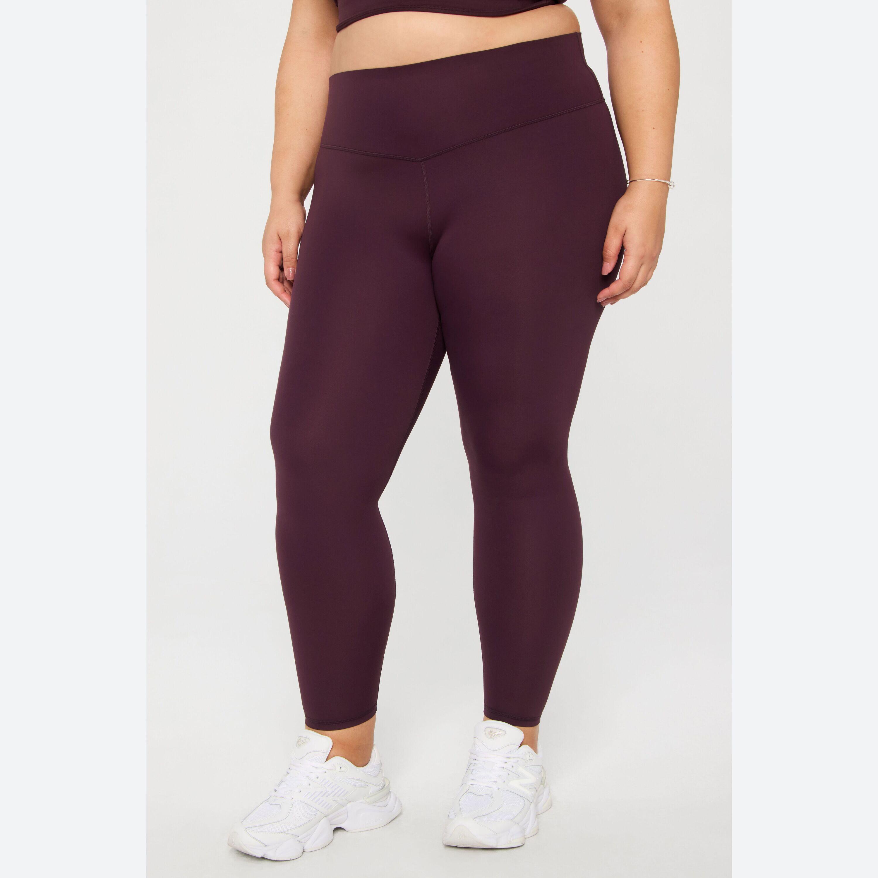Leggings Pour Femmes Pureluxe À Taille Haute Tlc En Tissu Élastique
