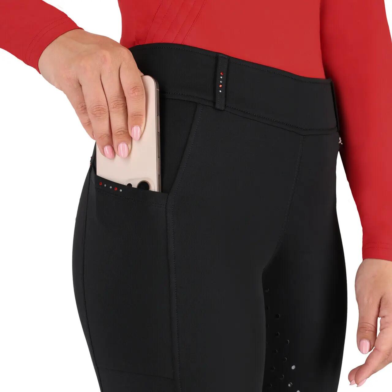 Legging équitation full grip QHP Oakleigh 4/7