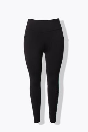 Femme Legging technique taille haute bande colorée sur la jambe matière recyclée