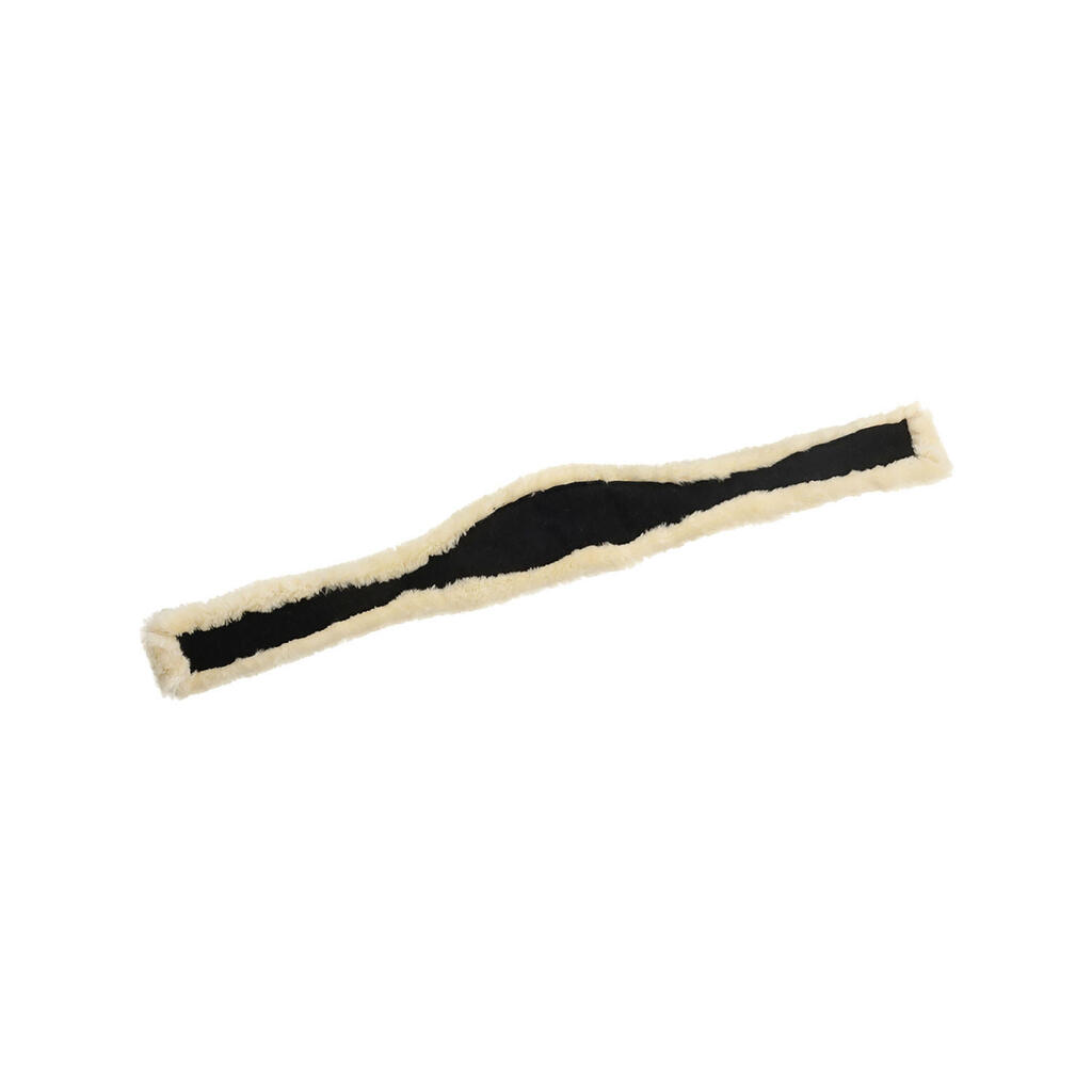 Synthetic sheepskin replacement for jumping girth