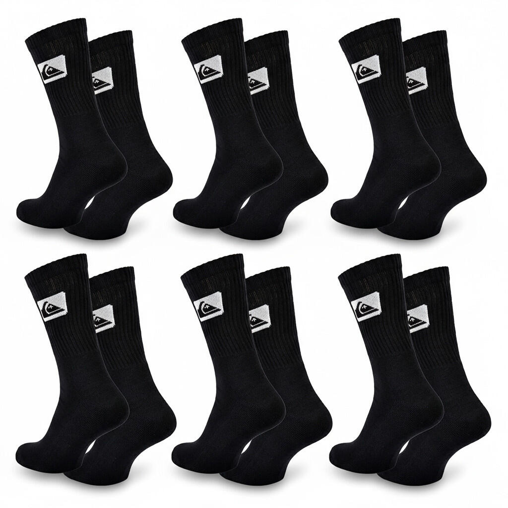 Quiksilver Sokkenpakket voor kinderen Crew Set van 6 paar Sport Cushioned 5/7