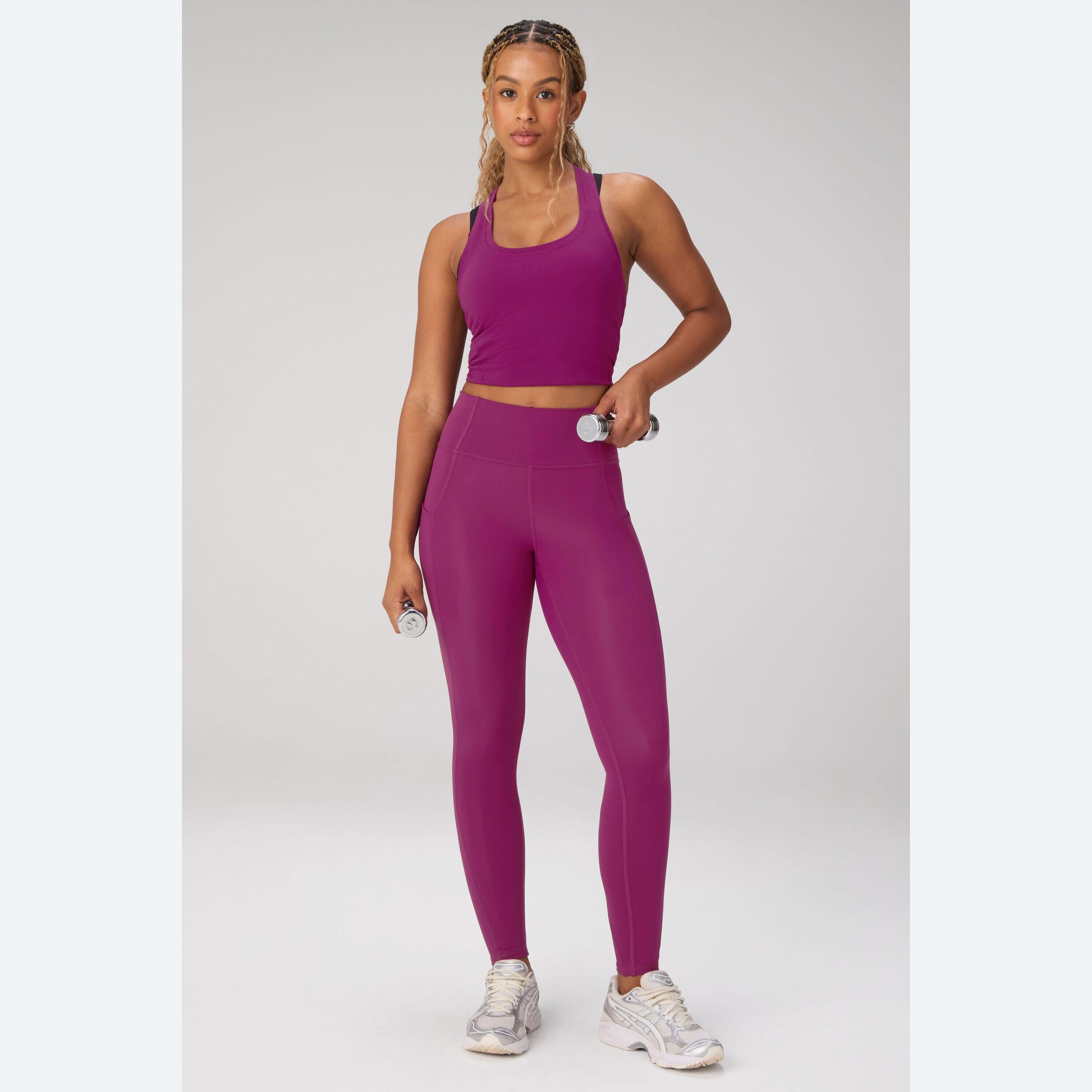 Dames Top Feather Tech+ Racerback Tank Van Lichte Stof 4/4