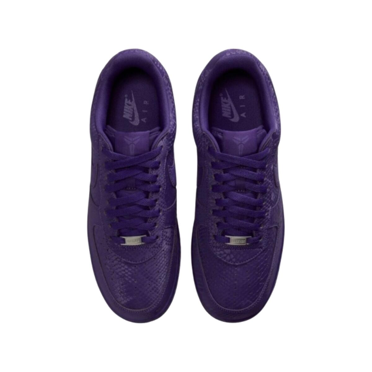 Chaussures  Air Force 1 Low Kobe Bryant Court Purple 3/4