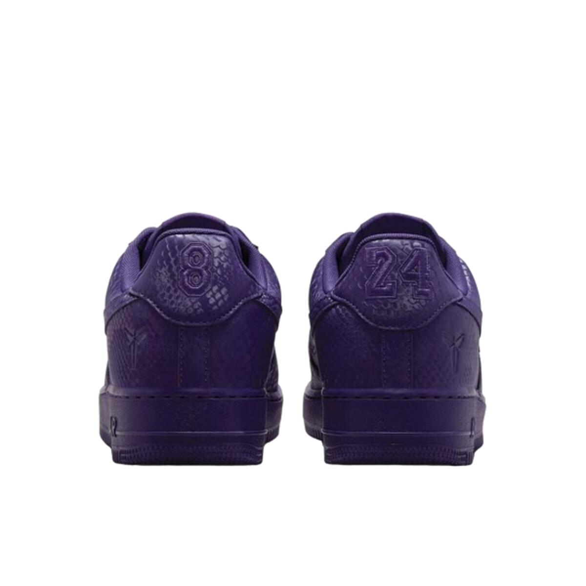 Chaussures  Air Force 1 Low Kobe Bryant Court Purple 4/4