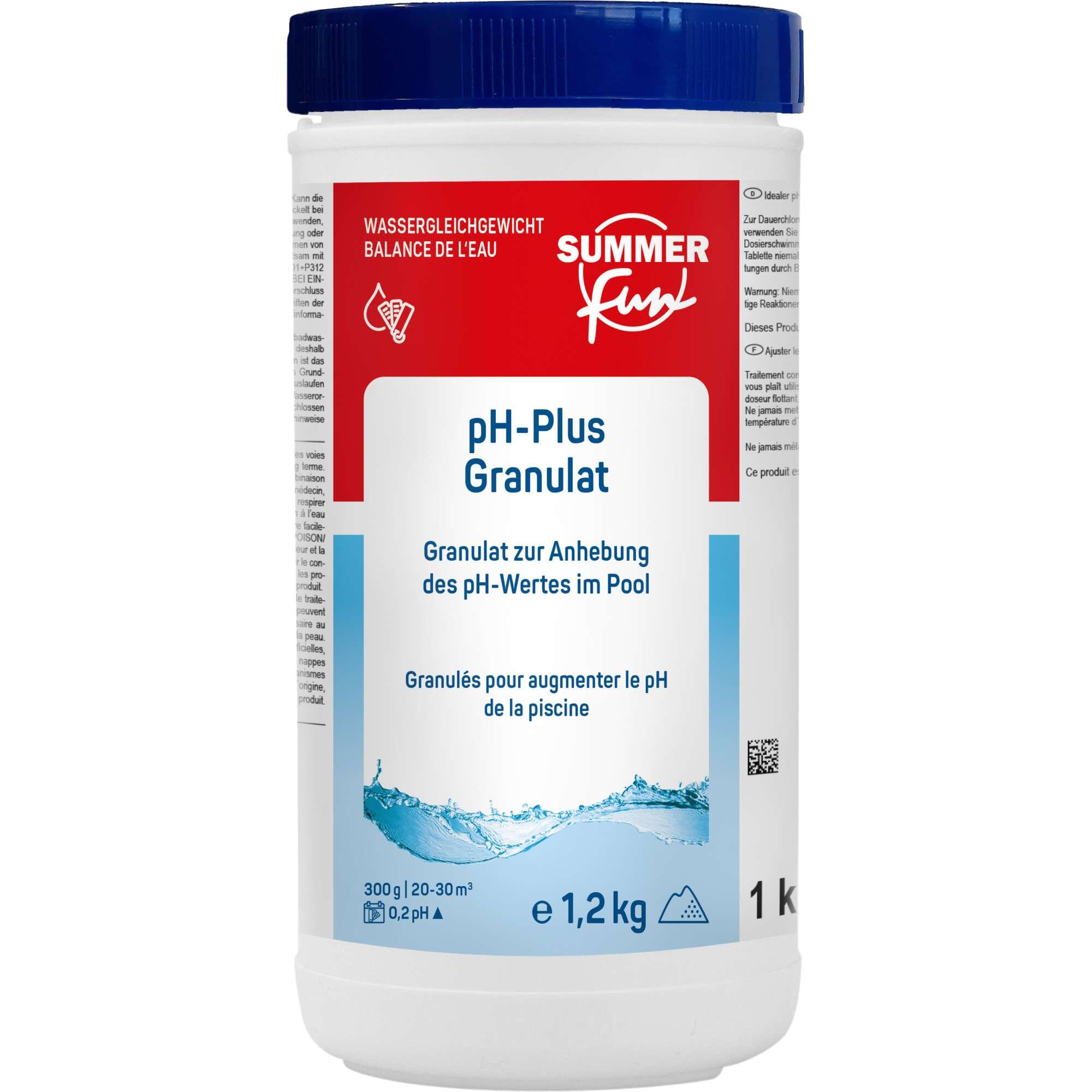 Summer Fun pH-Plus Granulat - 1,2 kg 1/2