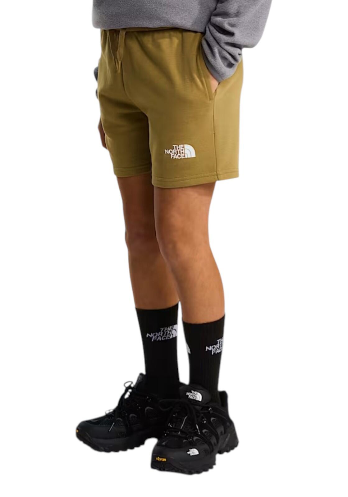 Shorts pour enfant The North Face Simple Dome Vert. 3/4