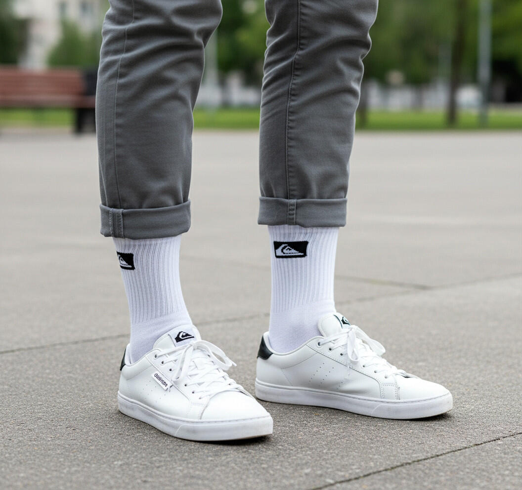 Adidas Cushioned - 6 Paia Calzini Sportivi Da Uomo E Donna - Taglio Quarter, Suola Imbottita, Traspiranti