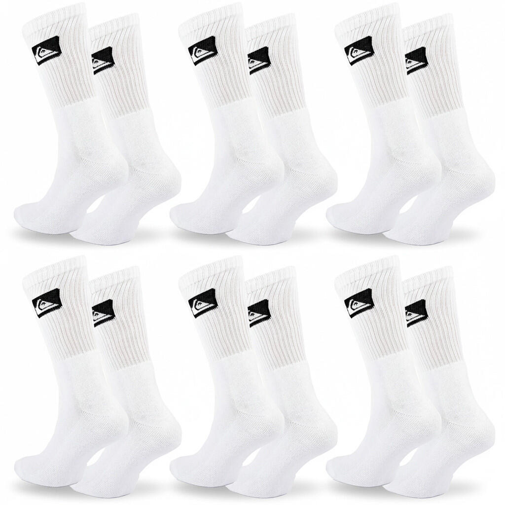 Quiksilver Sokkenpakket voor heren Crew Set van 6 paar Sport Cushioned 5/7