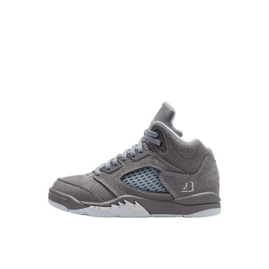 Zapatillas 5 Retro Wolf Grey (2026) Enfant et Bébé