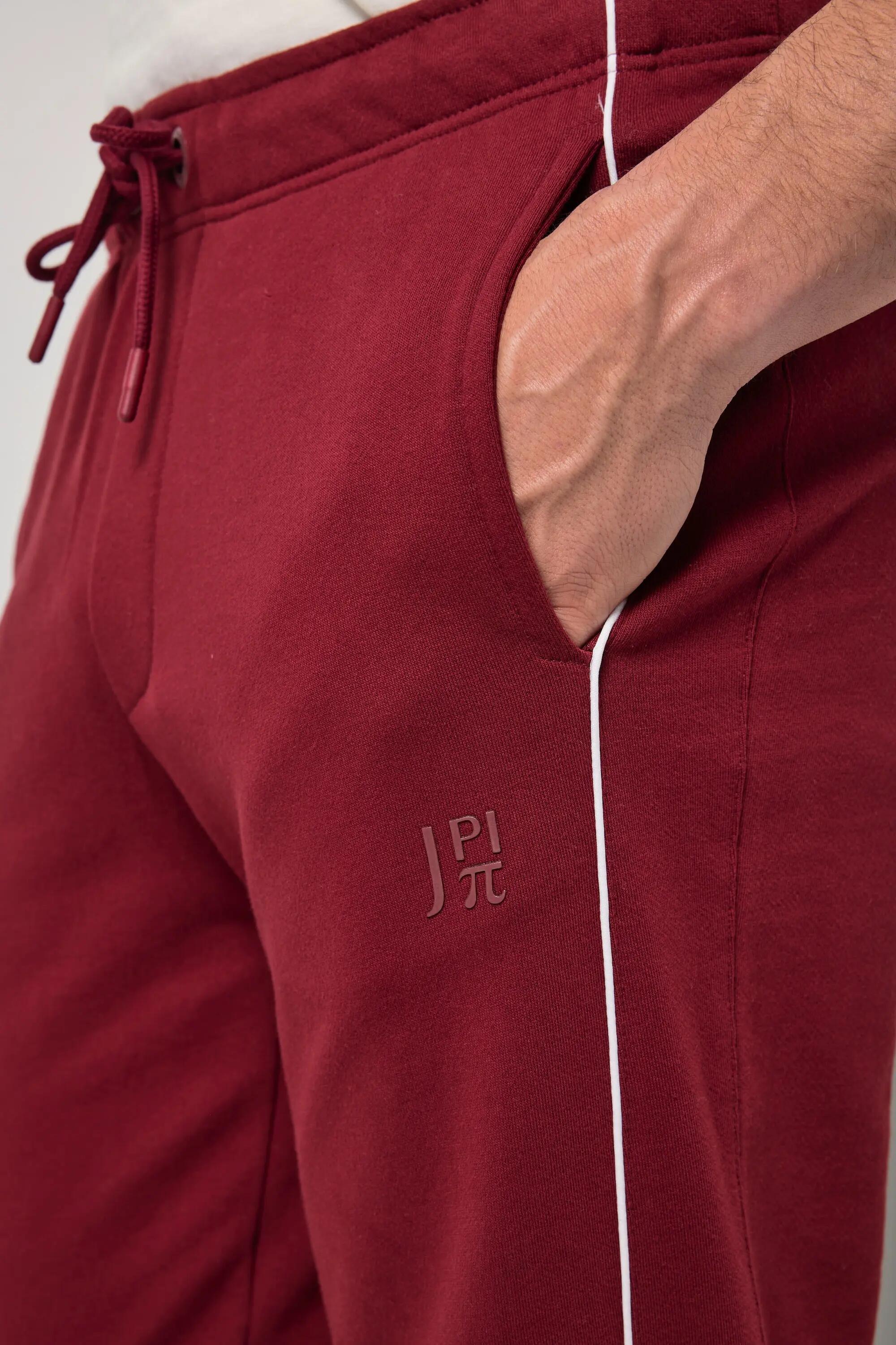 Hommes Pantalon de jogging en molleton bande contrastante sur la jambe 11/13