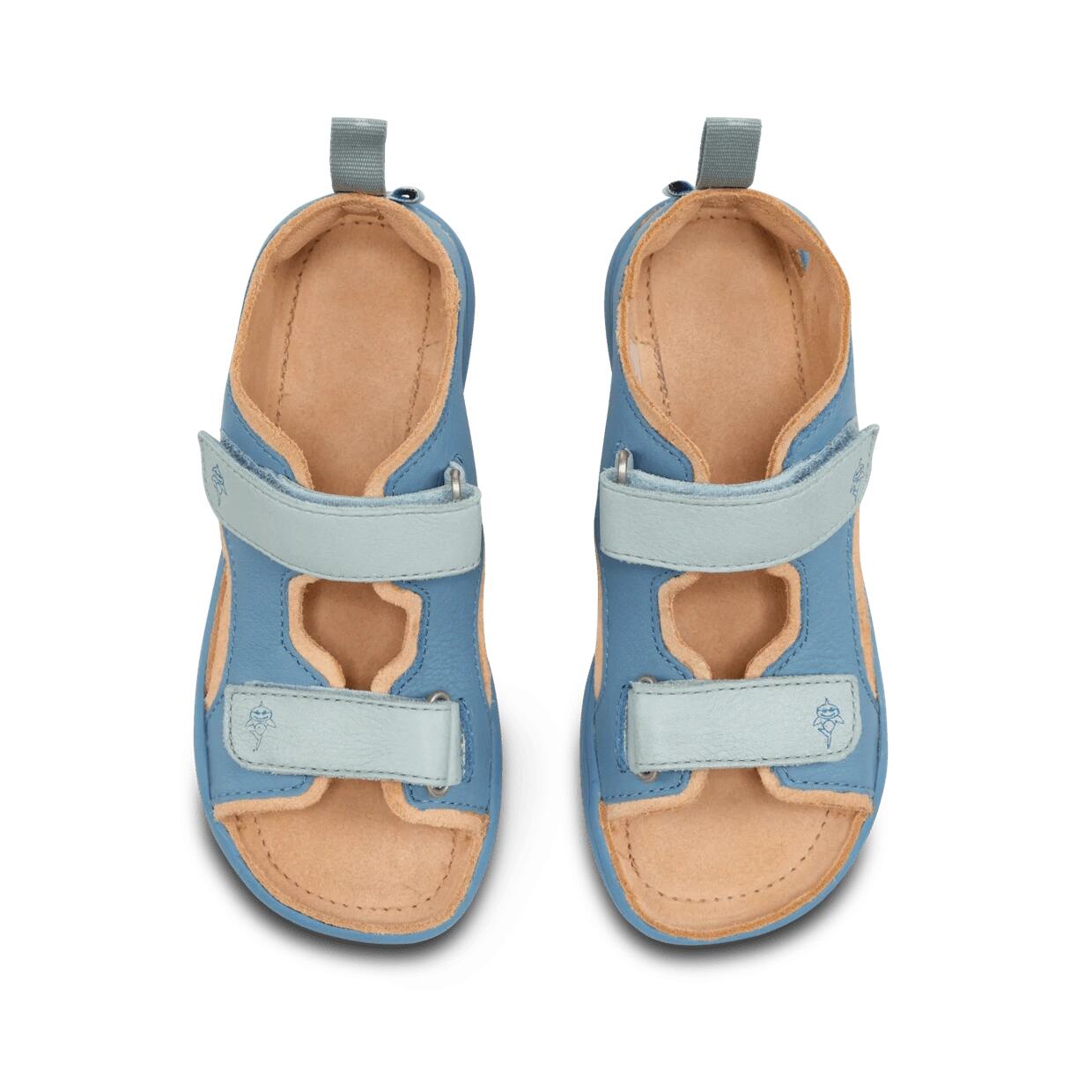 Affenzahn Sandal Leather Airy Shark  (01394-30211) 4/4