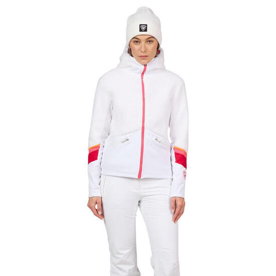Damen Fleece-Skijacke mit durchgehendem Reißverschluss Rossignol Wispile