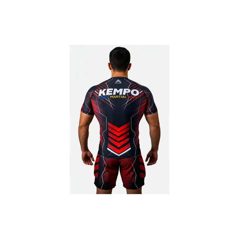 Rashguard ARMURA Kempo 3.0 Rosu Juniori