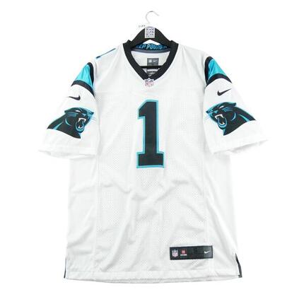 Reconditionné - Maillot Homme NFL Carolina Panthers Blanc - Excellent