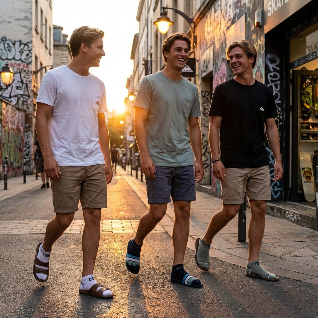 Quiksilver Sokkenpakket voor heren SNEAKER Set van 6 paar Sport 7/7