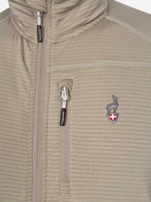 Veste Polaire de Randonnée Homme Aulp "Tobey" L Beige 3/5