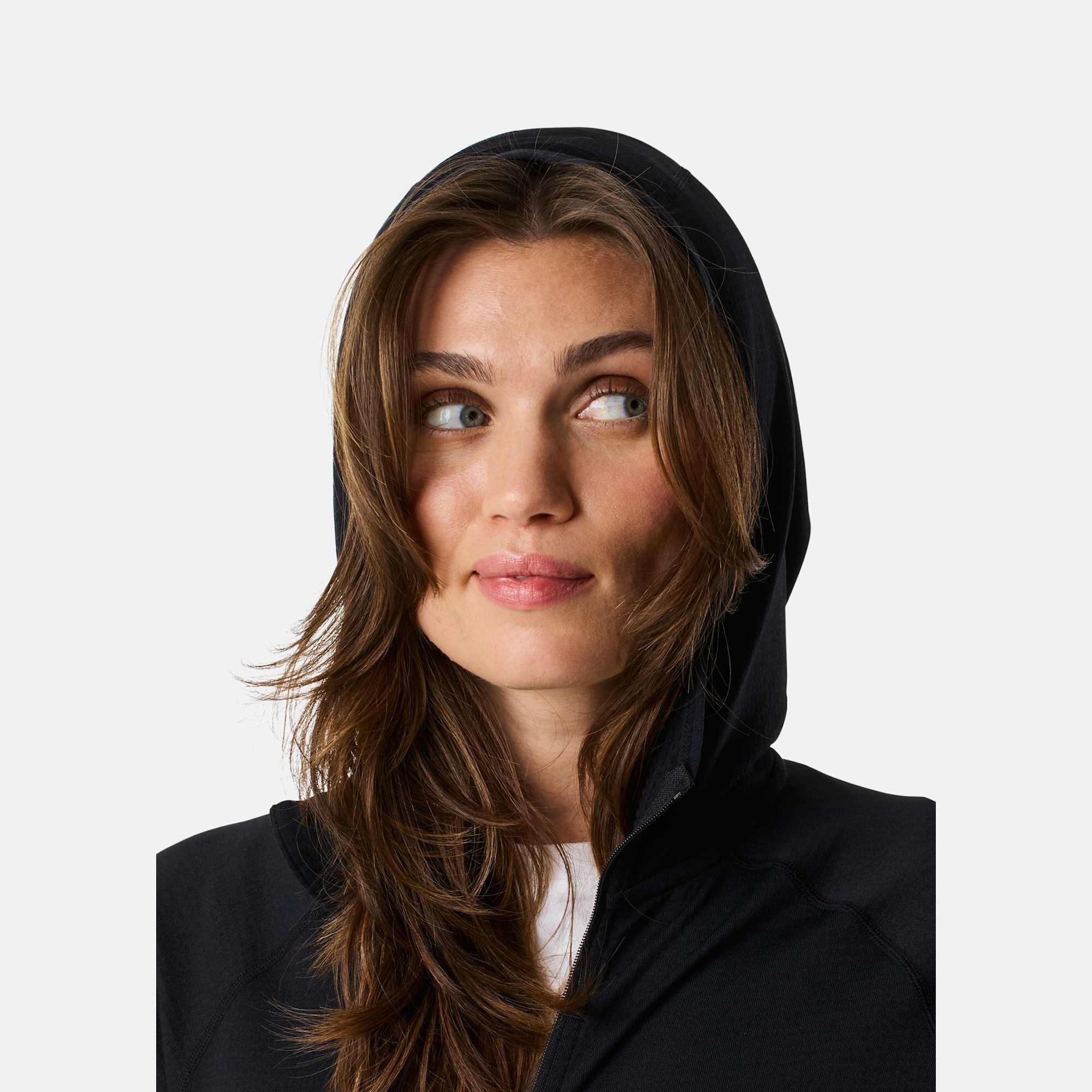 Felpa da allenamento da escursionismo da donna Ultra Light Tech Midlayer Hood 5/7