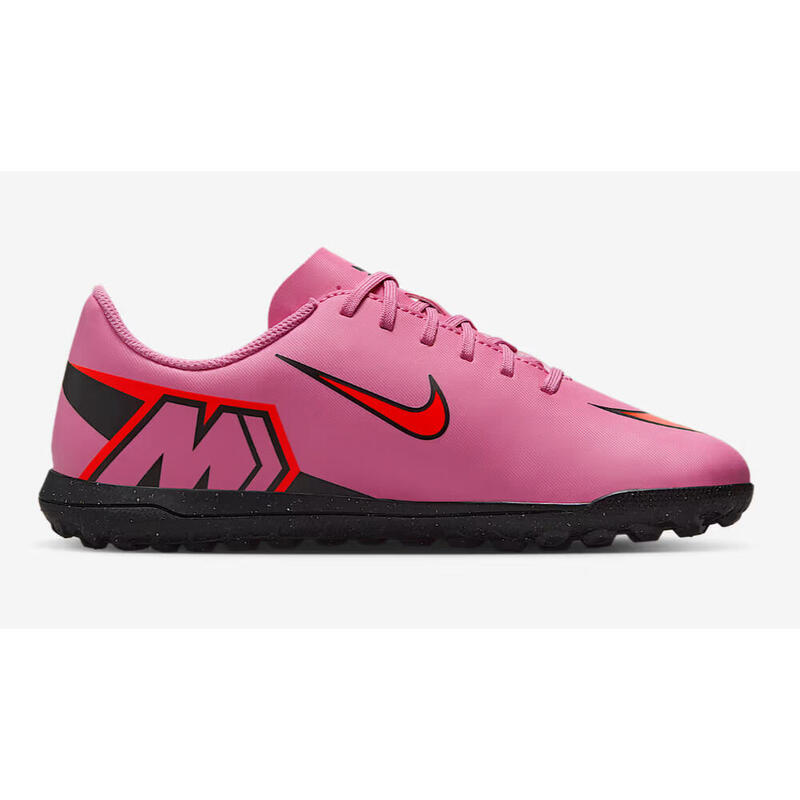 Ghete fotbal copii Nike Mercurial Vapor 16 Club TF, piele sintetică, talpă turf