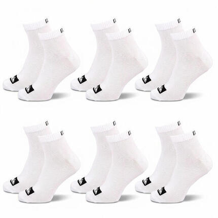 Quiksilver Pack de Chaussettes Enfant QUARTER Lot 6 Paires Sport