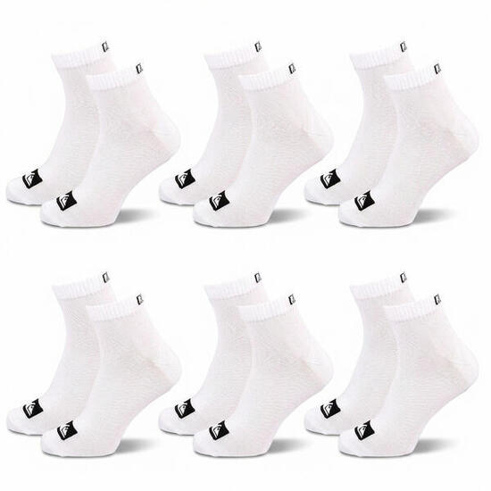 Quiksilver Pack de Chaussettes Enfant QUARTER Lot 6 Paires Sport
