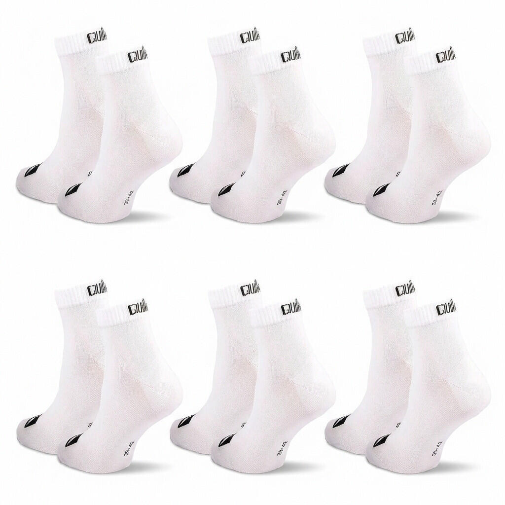 Quiksilver Confezione di calzini da uomo QUARTER Set da 6 paia Sport 4/7