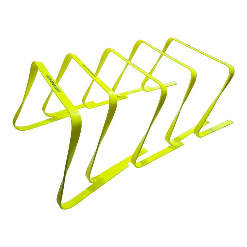 Set 5 obstacole antrenament Team flexibile, inaltime 30 cm