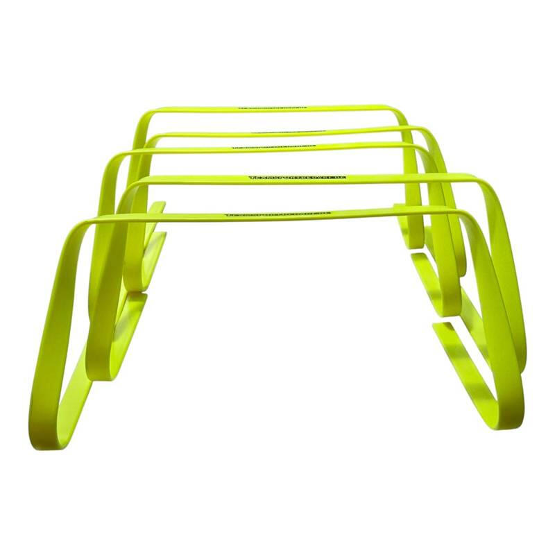 Set 5 obstacole antrenament Team flexibile, inaltime 30 cm