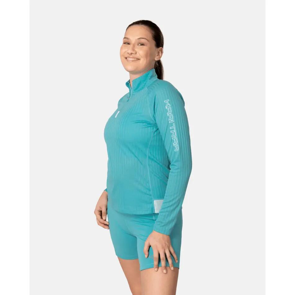 Maglione da donna con 1/2 di zip Kari Traa Leah 3/5