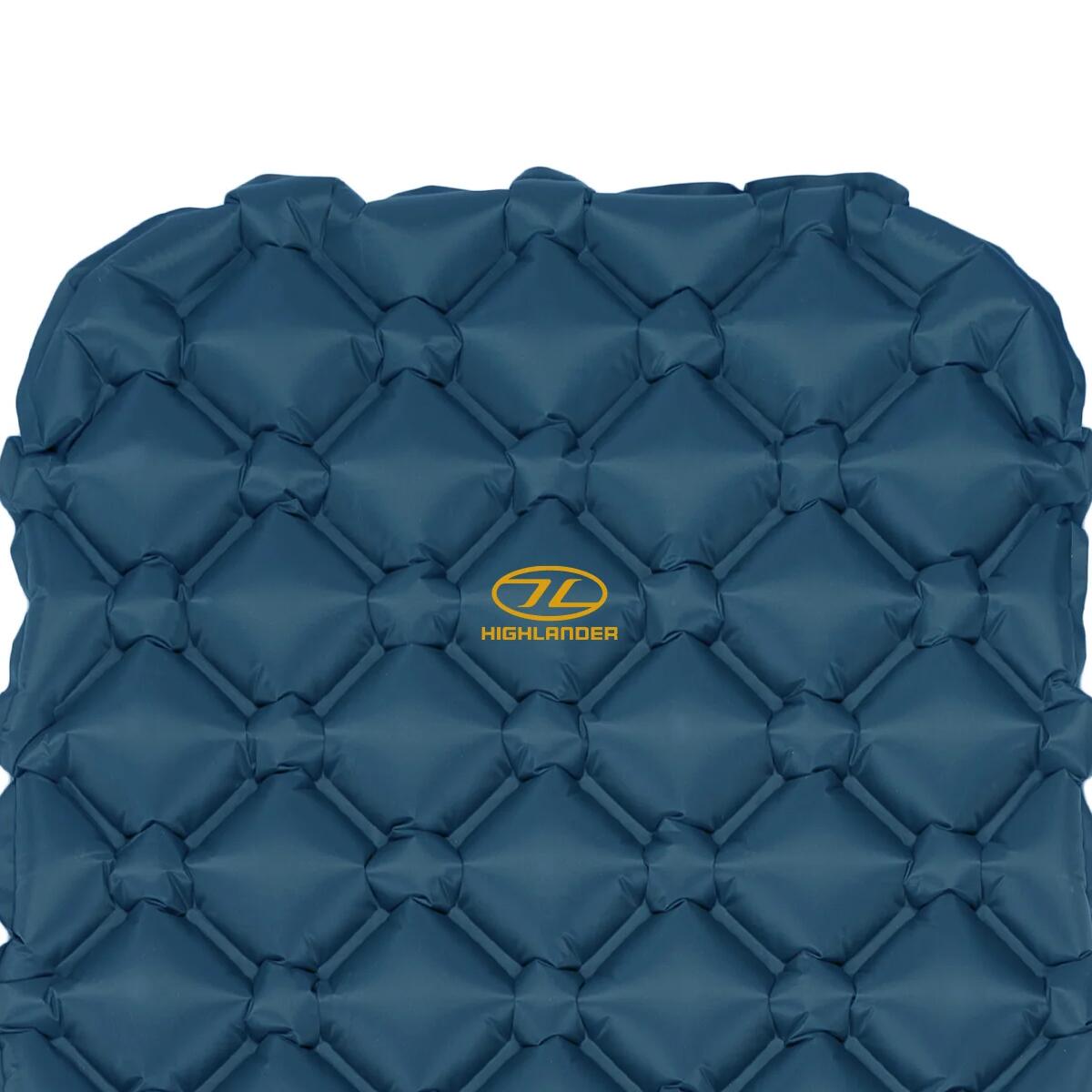 Materassino gonfiabile Highlander NAP-PAK XL - Valore R 1,5 - Blu 2/5