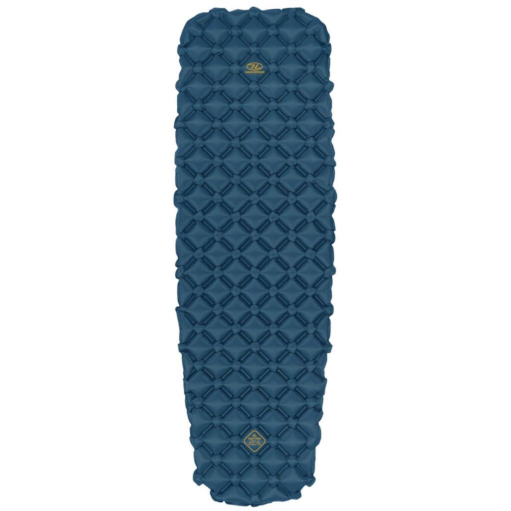Highlander opblaasbare slaapmat NAP-PAK XL - R-waarde 1,5 - Blauw