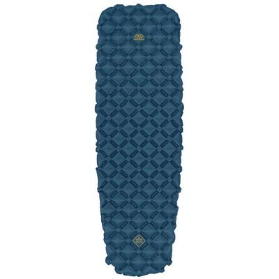 Highlander opblaasbare slaapmat nap-pak xl - r-waarde 1,5 - blauw