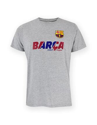 FC Barcelona Kinder-T-Shirt in Grau