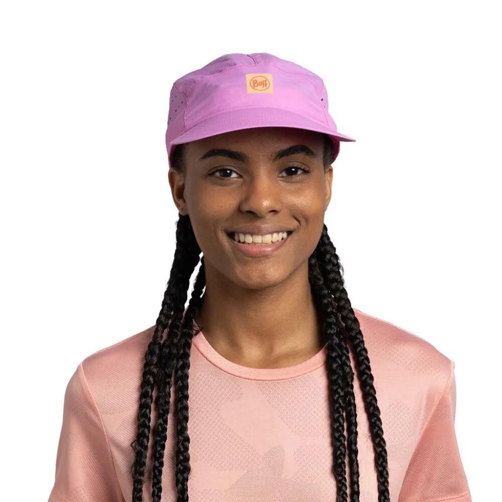 Tampa de velocidade Íris sólida corrida Unisex Pink Buff 3/7