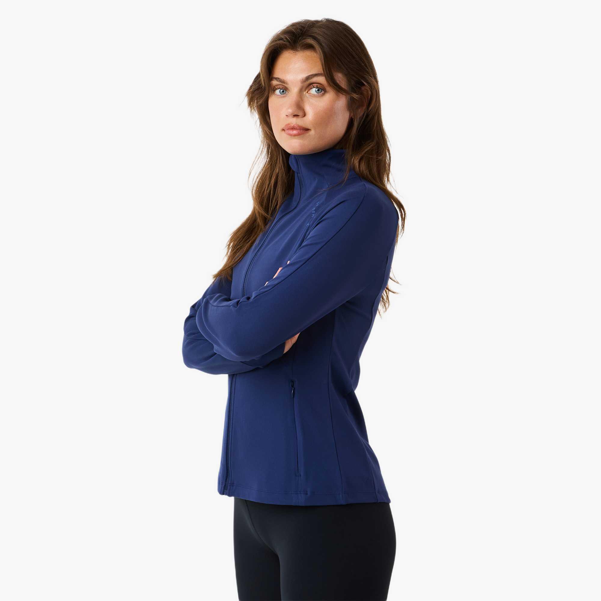 Giacca sportiva da training da donna Move Full Zip Jacket asciugatura rapida 4/7