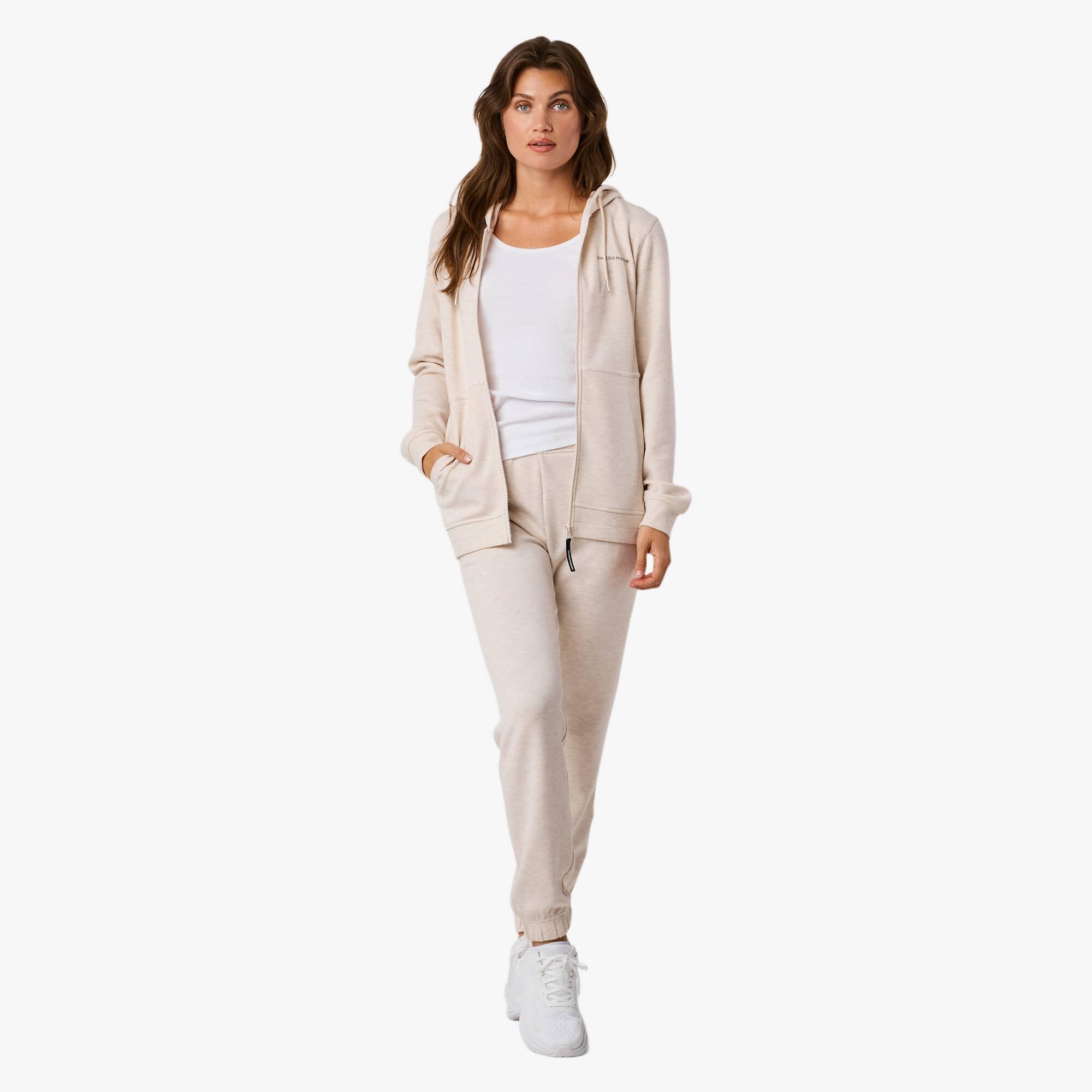 Damen Trainingssweater atmungsaktiv Move Soft Full Zip Hood 3/7