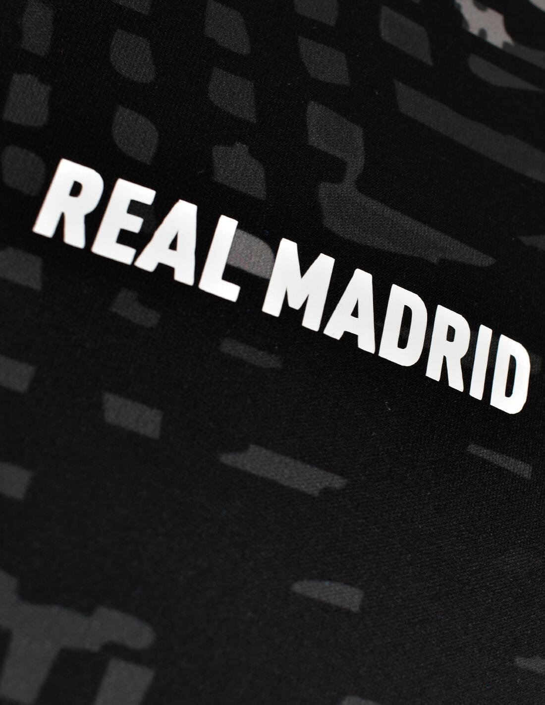 Camiseta Sport Real Madrid Urban Black 3/4
