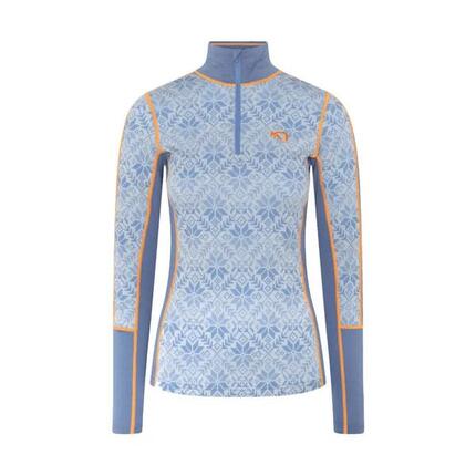 Pullover 1/2 Reißverschluss Damen Kari Traa Anna