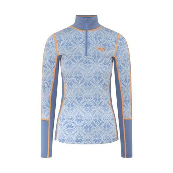 Pullover 1/2 Reißverschluss Damen Kari Traa Anna