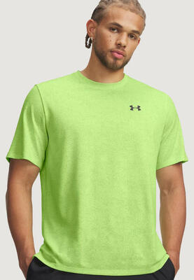 Crop top t-shirt ua tech tee pixelate heren groen