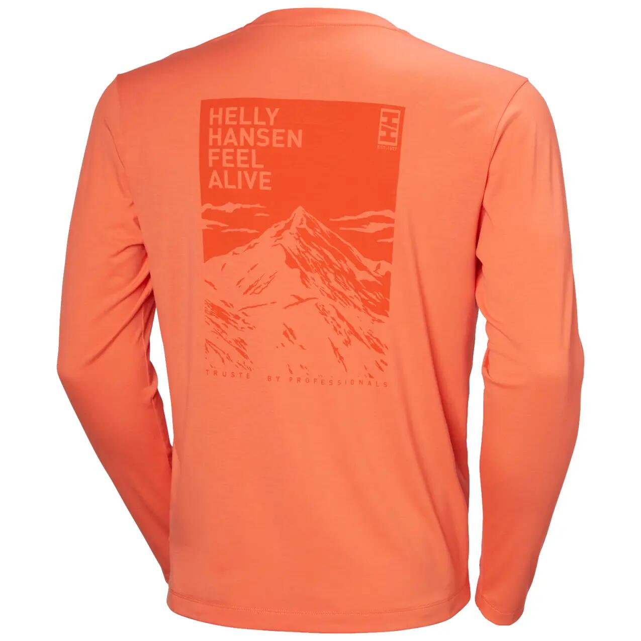 Langarmtrikot Helly Hansen Skog Graphic 2/2