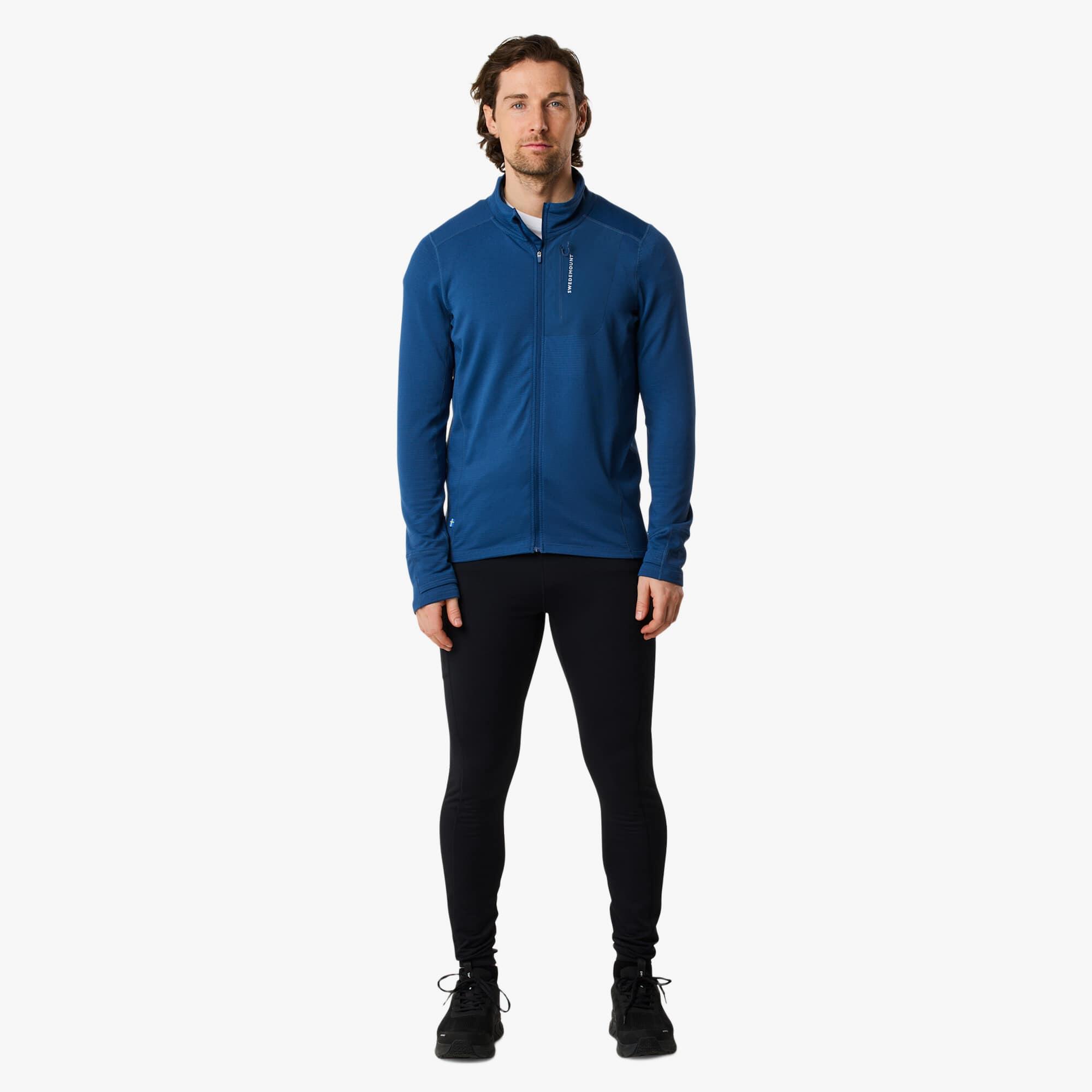 Pull de training randonnée homme Ultra Light Tech Midlayer Full Zip quick dry 3/7