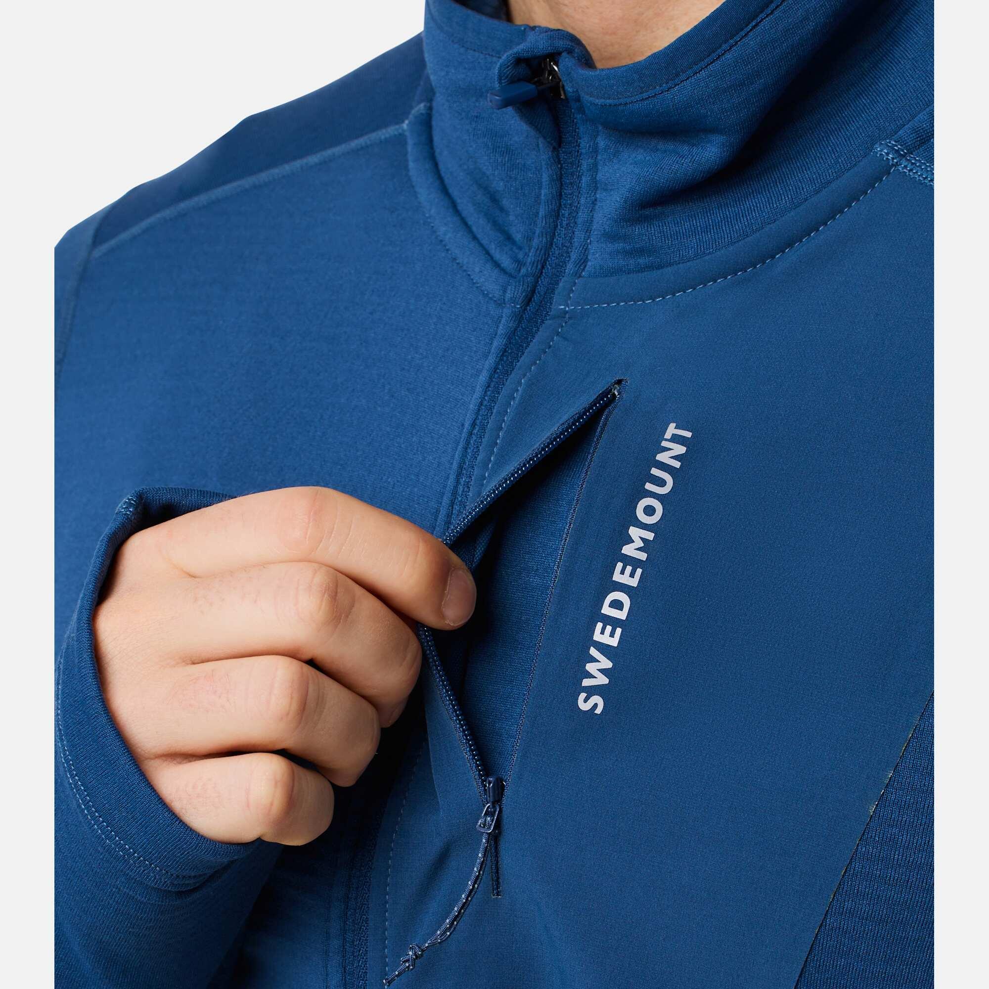 Pull de training randonnée homme Ultra Light Tech Midlayer Full Zip quick dry 7/7